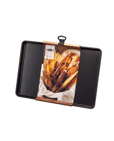 Тава с незалепващо покритие stellar bakeware 38x25 cм