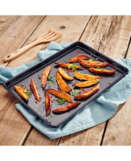 Тава с незалепващо покритие stellar bakeware 38x25 cм