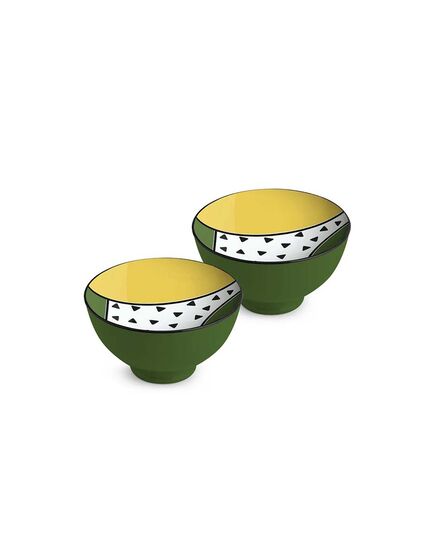 Комплект 2 броя купички egan wara 11 см зелени