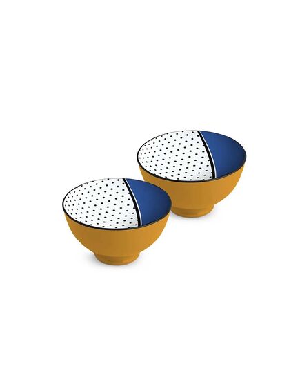 Комплект 2 броя купички egan wara 11 см оранжеви