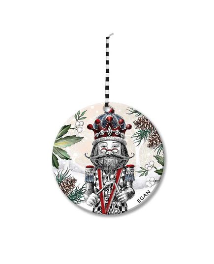 Коледна висулка за елха egan christmas, лешникотрошачката 7 см