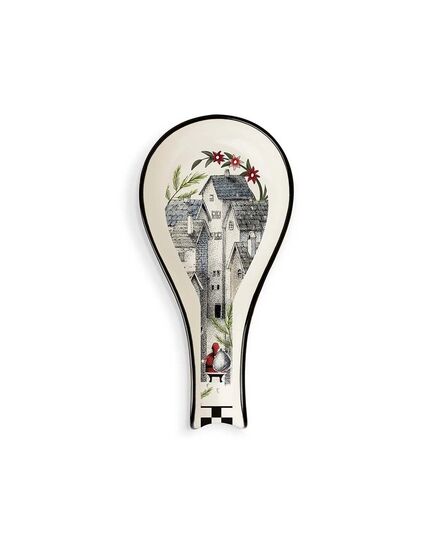 Подложка за лъжица за готвене egan christmas, коледен град 21х10 см