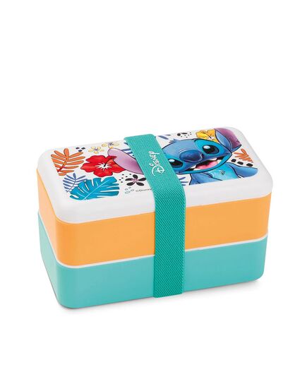 Кутия за обяд disney stitch 18х10 см pp бяла