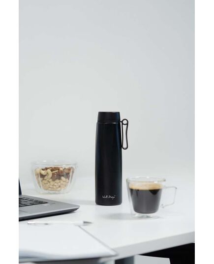 Термо бутилка vialli design fuori 500 мл черна