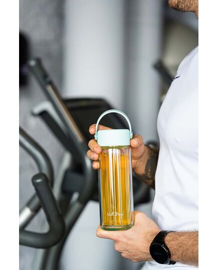 Двустенна бутилка с инфузер vialli design fuori 350 мл мента