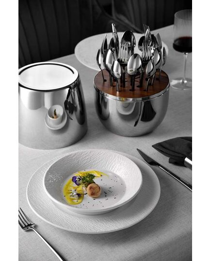 Прибори за хранене masterpro the drop  24 части със стойка яйце