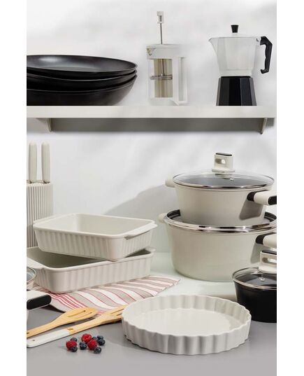 Кръгла форма за пай bergner lines 32х4 см