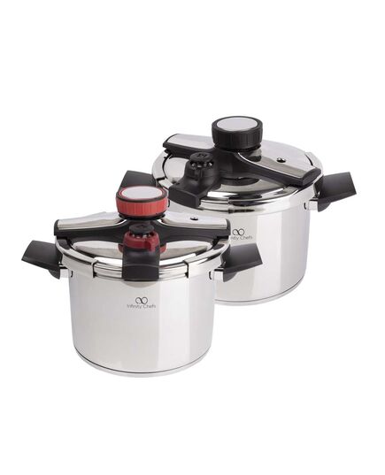 Тенджера под налягане infinity chefs capri 6 л 22 см