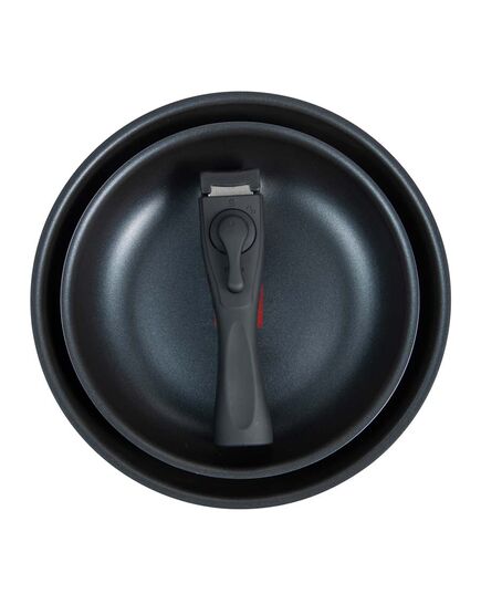 Комплект 2 тигана с подвижна дръжка bergner click&cook 24/28 см