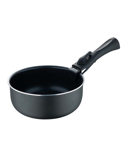 Комплект 3 касероли подвижна дръжка bergner click&cook 16/18/20 см