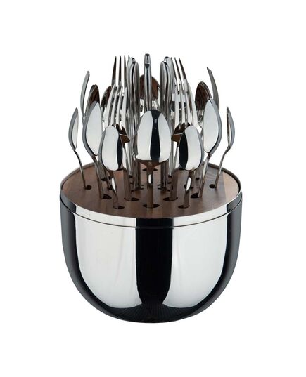 Прибори за хранене masterpro the drop  24 части със стойка яйце