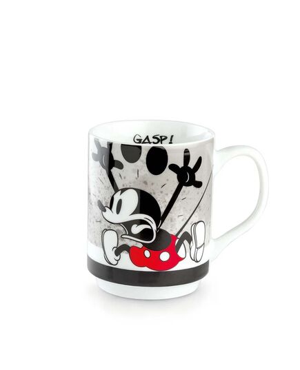 Чаша за чай disney, mickey i am 350 мл сива