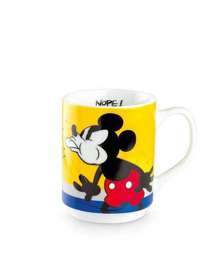 Чаша за чай disney, mickey i am 350 мл жълта