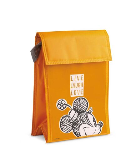 Хладилна чанта disney live laugh love 18х25 см мини оранжева