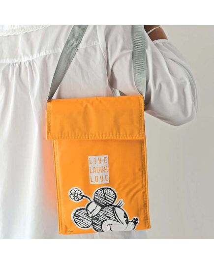 Хладилна чанта disney live laugh love 18х25 см мини оранжева