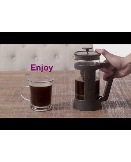 Френска преса smart bialetti 350 мл черна