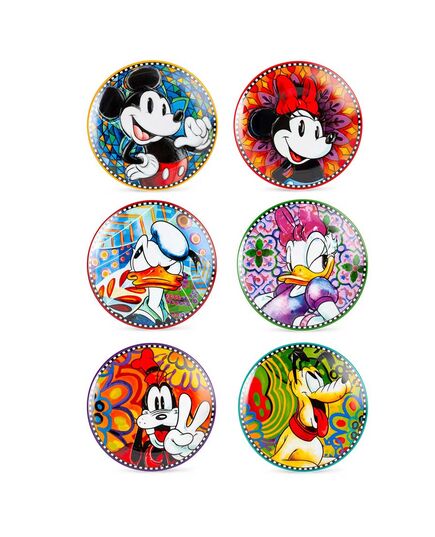 Комплект 6 чинии за десерт disney forever&ever 19 см, порцелан
