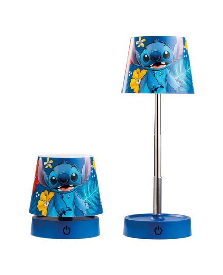 Настолна лампа disney stitch 11см синя abs