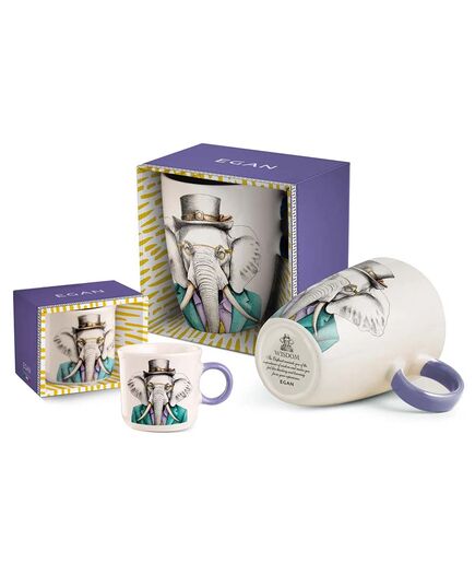 Чаша за кафе egan human essence 80 мл, слон