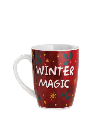 Чаша за чай disney winter magic мики маус, 430 мл, порцелан