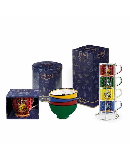Комплект 4 броя десертни чинии harry potter 19 см, порцелан