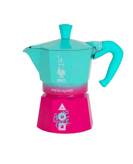 Кафеварка moka squid game bialetti 3 чаши