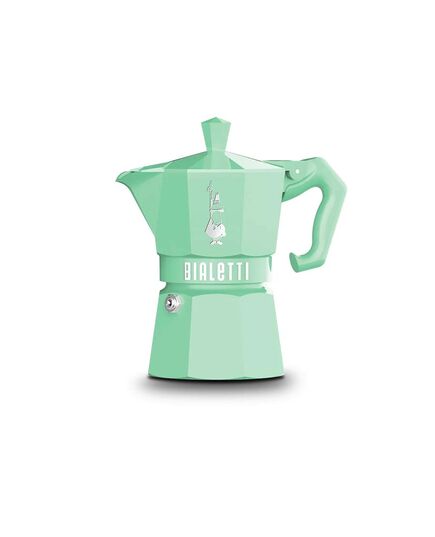 Кафеварка moka exclusive bialetti 6 чаши, зелена