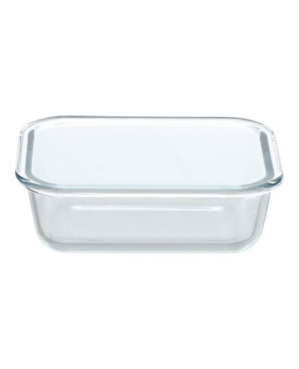 Кутия за съхранение на харана bergner naturally, правоъгълна 300 мл