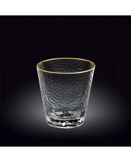 Чаша за уиски wilmax hammered gold 300 мл