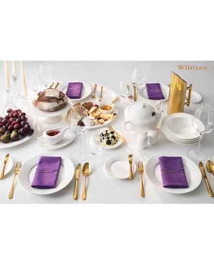 Нож за масло wilmax diamond / julia 17 см златист цвят