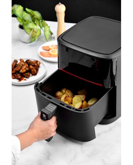 Фритюрник с горещ въздух masterpro excellence, 6.5 л 1700w