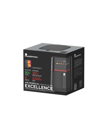 Фритюрник с горещ въздух masterpro excellence, 6.5 л 1700w