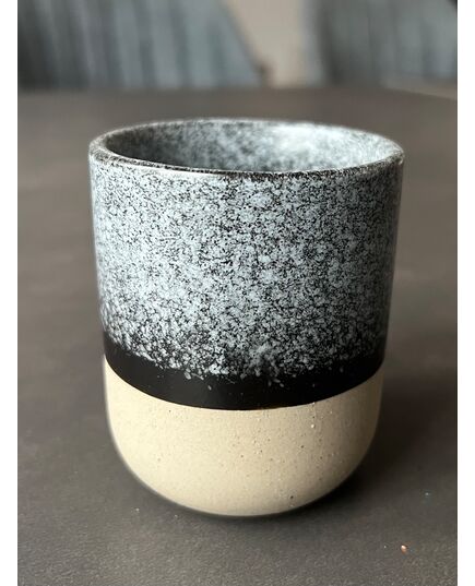 Комплект 2 бр керамични чаши за кафе/еспресо dévi nordic grey