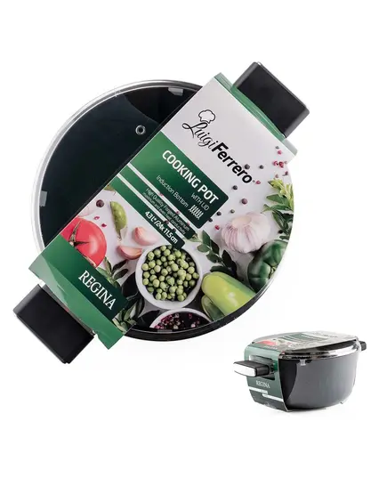 Тенджера luigi ferrero regina fr-2440 24x11.5cm, 4.3l