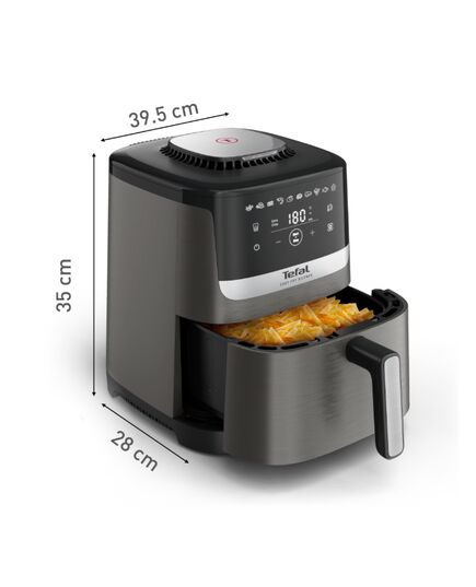 Уред за здравословно готвене tefal easy fry silence xl coal e