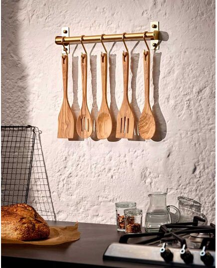 Лъжица с прорези stellar olive wood