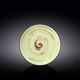 Десертна чиния wilmax spiral pistachio 20.5см
