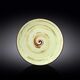 Основна чиния wilmax spiral pistachio 25.5см