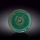Основна чиния wilmax spiral green 25.5см