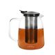 Чайник с цедка боросиликатно стъкло vialli design vita 800ml