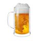 Двустенна чаша за бира vialli design amo 500ml