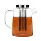 Чайник с цедка vialli design diva 1500ml, боросиликатно стъкло