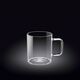 Чаша за капучино wilmax thermo glass 250ml термо стъкло