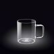 Чаша за чай wilmax thermo glass 320ml термо стъкло