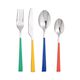 Прибори за хранене benetton rainbow 16 части цветни