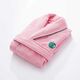Халат за баня benetton fruits l/xl розов, апликация ябълки