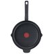 Грил тиган tefal so chef round grilpan 26