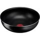 Комплект съдове за готвене tefal easy cook & clean wok26 + stp24 + handle