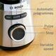 Блендер bosch series 4 vitapower stainless steel
