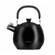 Свирещ чайник vialli design bolla 2,5л графит